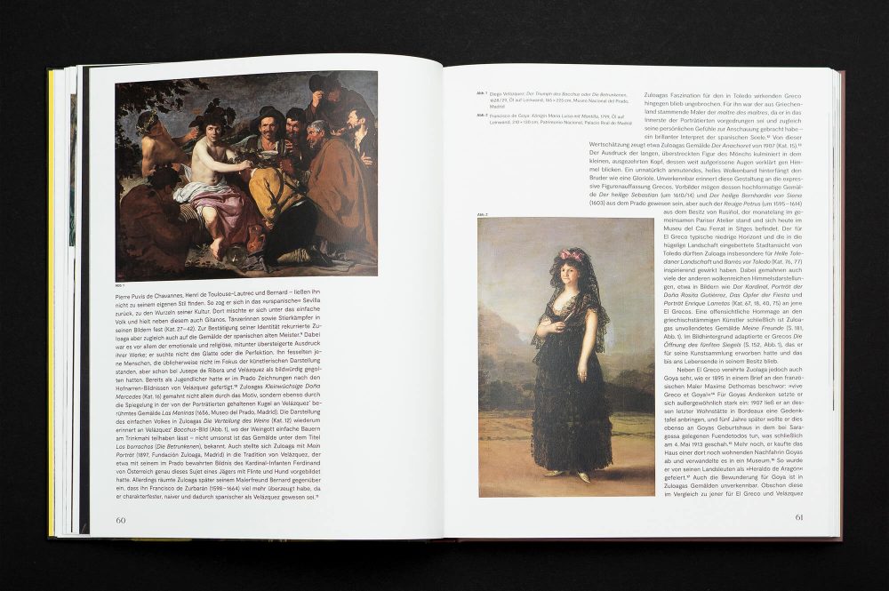 Ausstellungskatalog Mythos Spanien, Ignacio Zuolaga, Deutscher Kunstverlag, Kunsthalle München