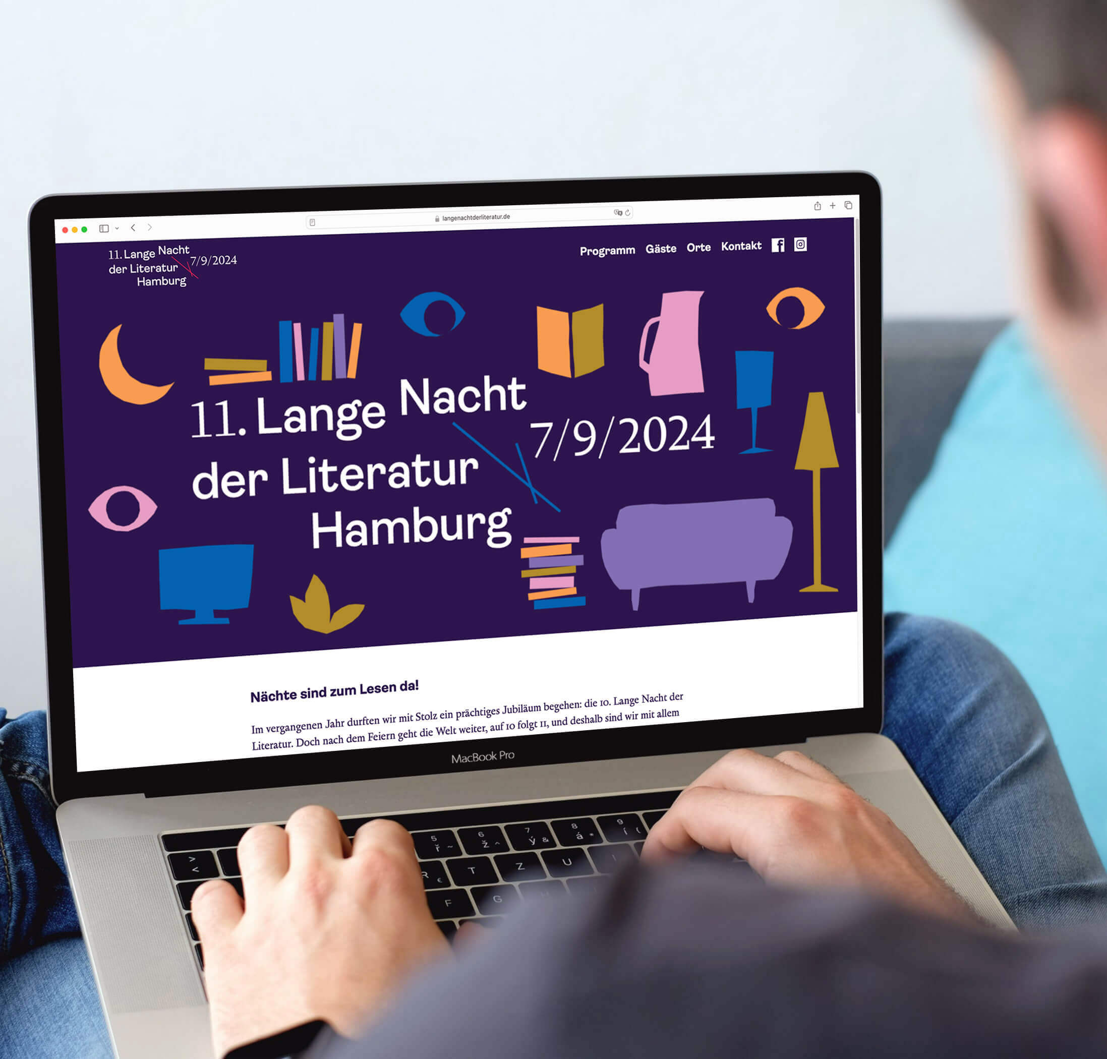 Lange Nacht der Literatur Hamburg 2024, ein Literaturfestival von Literaturhaus Hamburg und Büchereck Niendorf